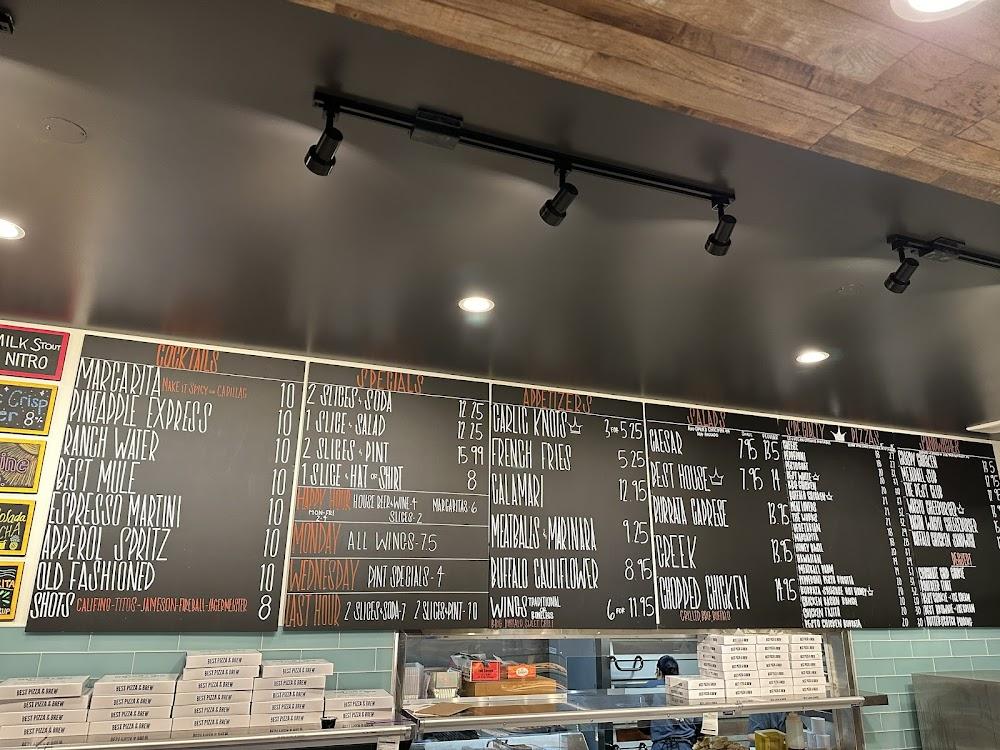 Best Pizza & Brew Clairemont Menu image 3